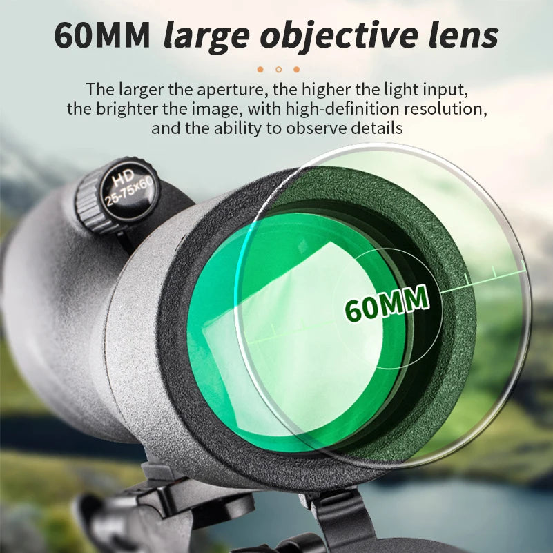 Vanguard 75x HD Spotting Scope